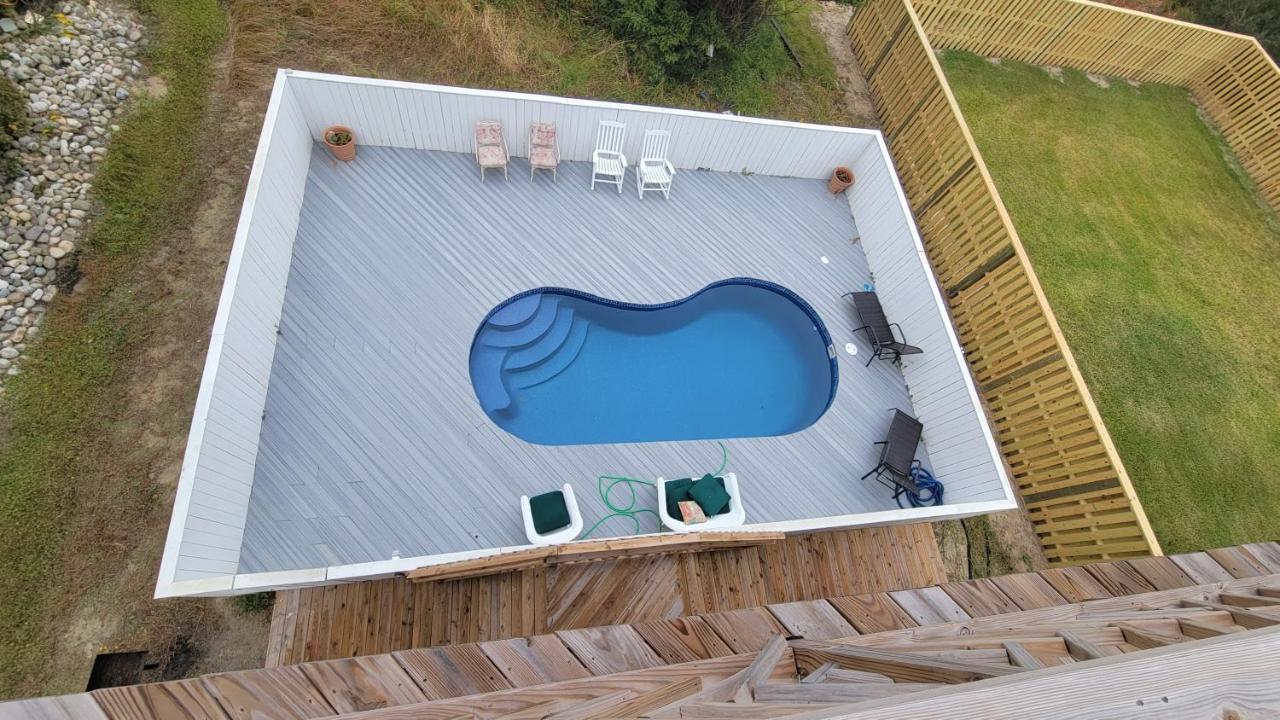 8018 Beach Rd, Semi-Oceanfront, Pool/Hot Tub Nags Head Exterior foto