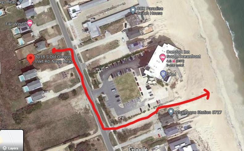 8018 Beach Rd, Semi-Oceanfront, Pool/Hot Tub Nags Head Exterior foto
